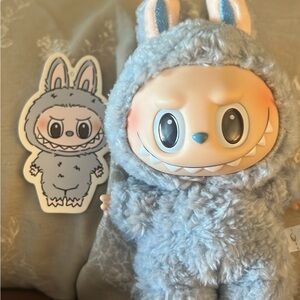 Authentic Pop Mart Exciting Maracon Labubu Sea salt coconut
